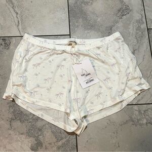 Djerf Avenue Go Slow Bubble Bliss Shorts NWT